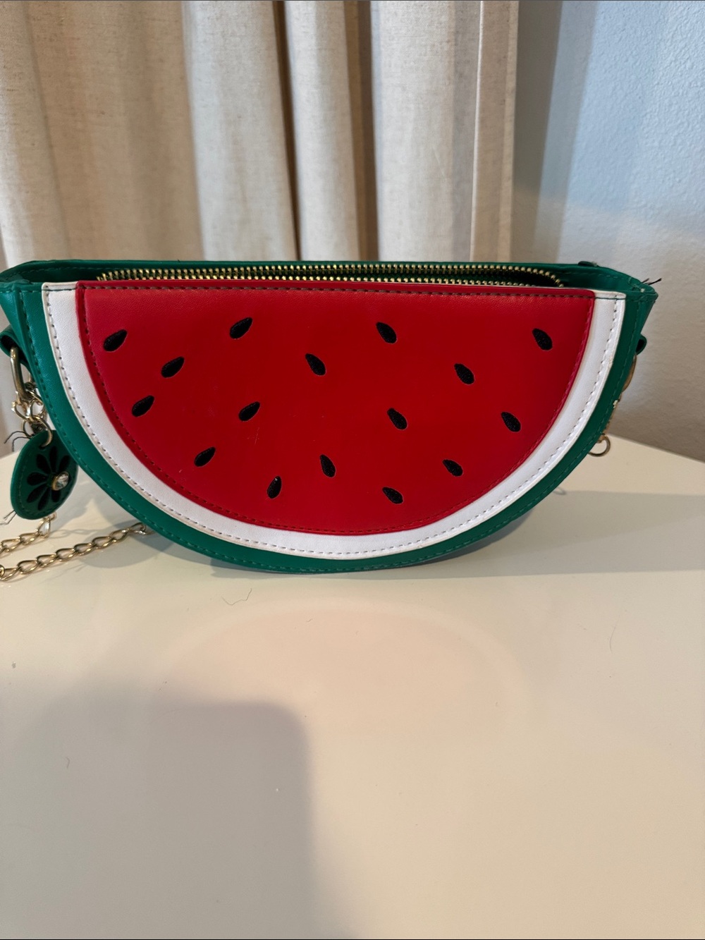 Watermelon Slice Crossbody Bag